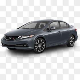 2014 Honda Civic - Gray 2014 Honda Civic Ex, HD Png Download - honda civic png