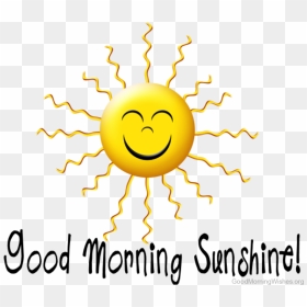 Clipart Sunshine Wake Up Sun - Good Morning Sunshine Icon, HD Png Download - sunshine clipart png