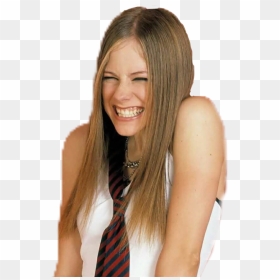Avril Lavigne Smiling , Png Download - Avril Lavigne 1990 Smile, Transparent Png - smiling png