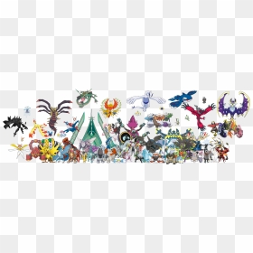 Pokemon Free Png Image - Legendary Pokemon In Alola, Transparent Png - pokemon .png