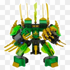 Lego Ninjago Green Mech , Png Download - Ninjago Lloyd Lego Ninjago Robot Titan, Transparent Png - mech png