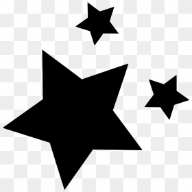 Summer Camp Craft Child Art - Black Star Icon Png, Transparent Png - white star icon png
