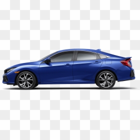 2018 Honda Civic Si Sedan Side Profile - 2018 Honda Civic Si Sedan, HD Png Download - honda civic png