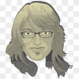 Spectacles, Man, Long Hair, Blonde, Male, Goaty, Avatar - Rambut Gondrong Kartun, HD Png Download - spectacles png