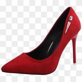 Slipper High-heeled Footwear Shoe Sandal - High-heeled Shoe, HD Png Download - glass slipper png