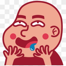 Hungry Illustration Sticker By Alexis Tapia - Hungry Sticker, HD Png Download - hungry png