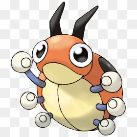Ledyba Pokemon, HD Png Download - quilava png