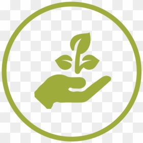 Transparent Plant In Hand Icon, HD Png Download - farm icon png