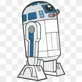 Thumb Image - Star Wars R2d2 Cartoon, HD Png Download - r2 d2 png