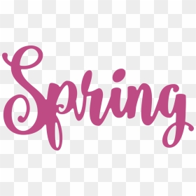 Thumb Image - Transparent Spring Word, HD Png Download - word.png