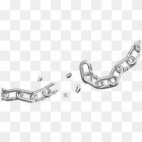 Breaking Chains Png - Transparent Background Transparent Broken Chain, Png Download - broken chain link fence png