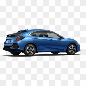 2018 Honda Civic Hatchback Rear Angle - Honda Civic Hatchback 2018 Ex, HD Png Download - honda civic png
