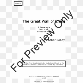 The Great Wall Of China Thumbnail, HD Png Download - no image available png
