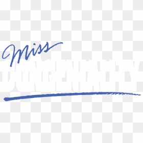 Miss Congeniality Logo Png, Transparent Png - miss png