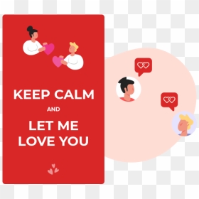 Keep Calm Poster Template - My Friend Is Upset, HD Png Download - keep calm png