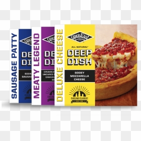 Product-deep Dish - Gino's Deep Dish Pizza Frozen, HD Png Download - pizzas png