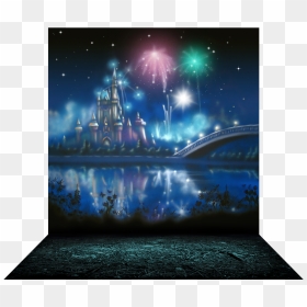 Fantasy Castle Fireworks - Floral Design, HD Png Download - fantasy castle png