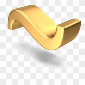 Tilde Png Clipart - Tilde Gold Png, Transparent Png - tilde png