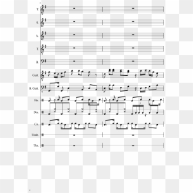 Kwanzaa Song Sheet Music Composed By Sohn 2 Of 28 Pages - Sheet Music, HD Png Download - timb png