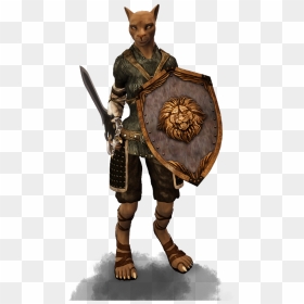 Female Cat Warrior, HD Png Download - female warrior png
