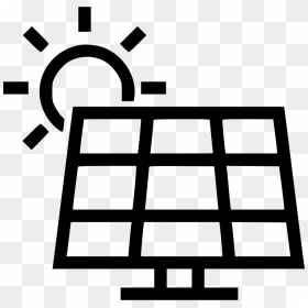 Solar Panel - Solar Panel Icon Free, HD Png Download - panel png
