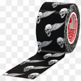 Rocktape Black Skull, HD Png Download - duct tape strip png