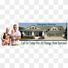 Fix Garage Door - House, HD Png Download - garage door png