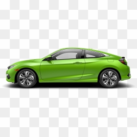 2018 Honda Civic Coupe Side Profile - Honda Civic 2017 Lx Coupe, HD Png Download - honda civic png