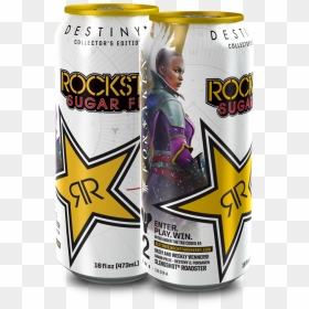 Sugar Free / Ikora - Rockstar Energy Drink, HD Png Download - cans png