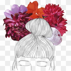 Black Flower Crown - Bouquet, HD Png Download - black flower crown png
