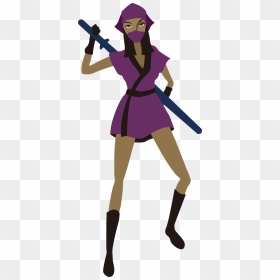 Ninja Free To Use Cliparts - Png Warrior Female Clipart, Transparent Png - female warrior png