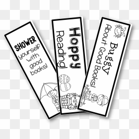 Freebie Bookmarks And A - Bookmark For Books Drawing, HD Png Download - bookmark png