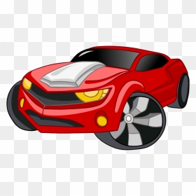 Png Cartoon Sport Car, Transparent Png - car parts png