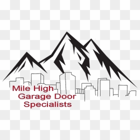 Mile High Garage Door Specialists, HD Png Download - garage door png