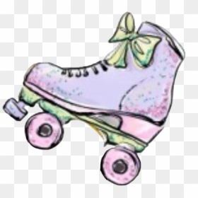 #watercolor #skate #skates #skating #skater #png - Roller Skate Watercolor, Transparent Png - skater png