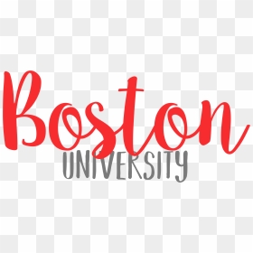 Boston University Stickers Transparent, HD Png Download - boston university logo png