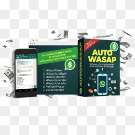 Whatsapp Blaster For Android - Android, HD Png Download - wasap png