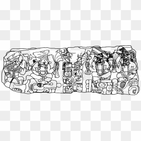 Mayan Mural Rulers Clip Arts - Mural Png, Transparent Png - maya icon png