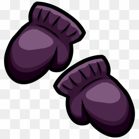 Purple Clipart Mitten - Red Items Clipart, HD Png Download - mittens png