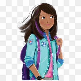 Luciana Erin Teagan, HD Png Download - american girl png