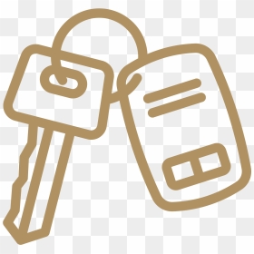 Car Key Icon Clipart , Png Download - Vector Graphics, Transparent Png - lunch icon png