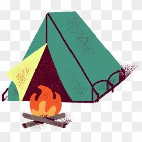 Boq 2018 Icon Camping Final - Snow, HD Png Download - tent icon png