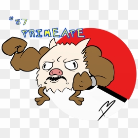 Super Metroid Mammal Nose Cartoon Dog Like Mammal Clip - Primeape Pokemon, HD Png Download - primeape png