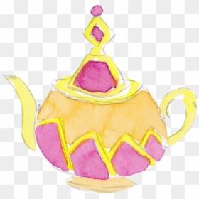 Teapot, HD Png Download - yellow watercolor png