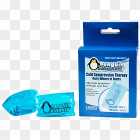 Finger And Toe Cold Gel Ice Pack, By Penguin Fingers - Cool Pack Penguin, HD Png Download - ice pack png