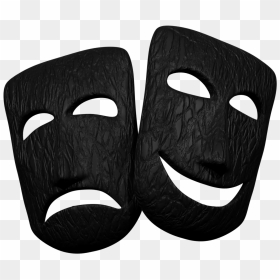 The Dark Verse , Png Download - Mask, Transparent Png - comedy tragedy masks png