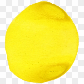 Yellow Watercolor Circle Png, Transparent Png - yellow watercolor png