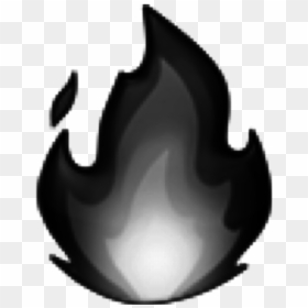 Flame, HD Png Download - black flame png