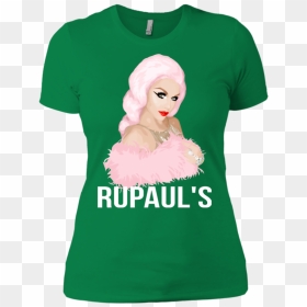 Farrah Moan, Drag Queen, Rupaul"s Drag Race T Shirt - Active Shirt, HD Png Download - drag queen png