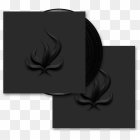 Black Flame Vinyl Lp Signed 12 X 12 Print Free Sticker - Illustration, HD Png Download - black flame png
